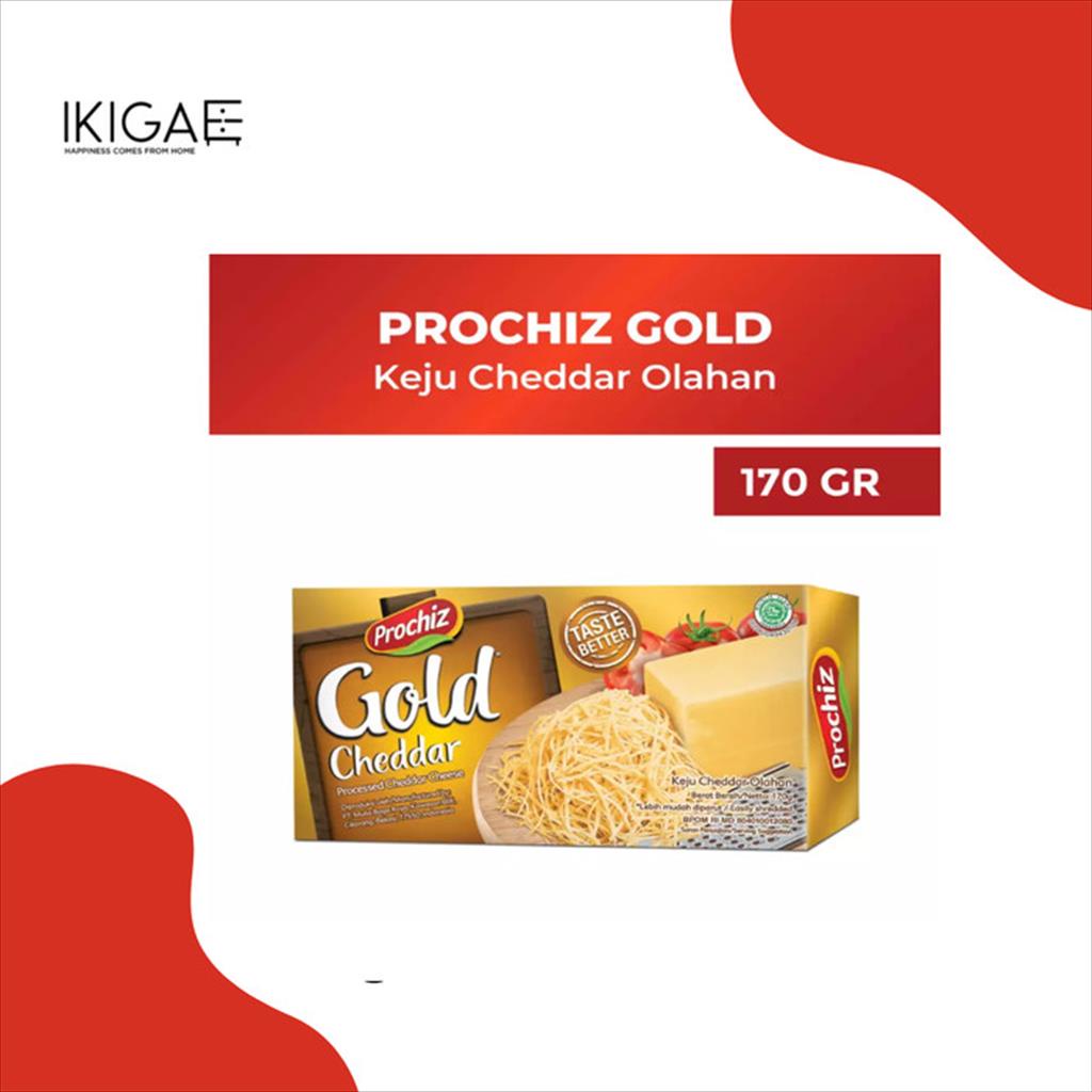 PROCHIZ KEJU / CHEESE GOLD CHEDDAR 160 GR