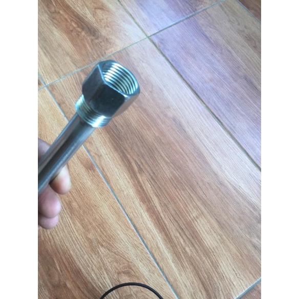 Thermowell 1/2 Inch NPT Stainless Steel Pelindung Temperature Sensor