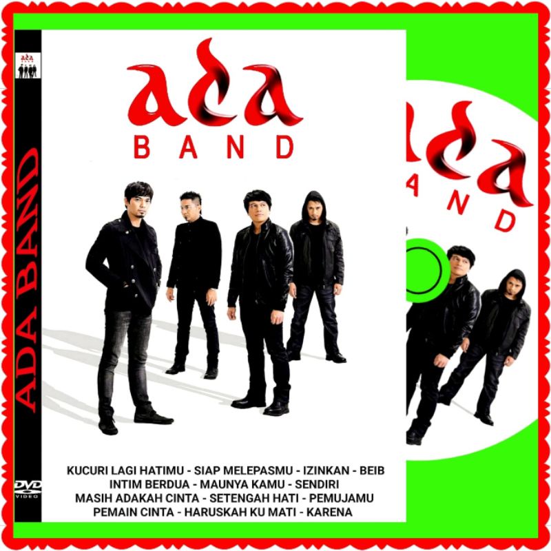 KASET DVD LAGU ADA BAND-LAGU ADA BAND-KASET DVD LAGU BAND-LAGU BAND-KASET BAND TAHUN 2000AN-KASET DV