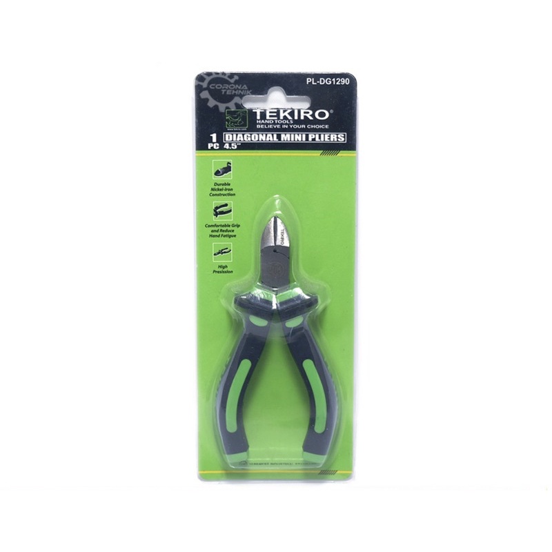 Tang potong mini 4,5” Tekiro diagonal mini pliers