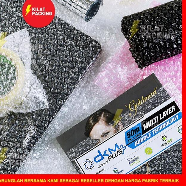 

PLASTIK BUBBLE WRAP 125CM X 50M | BUBBLE WRAP DKM+ HITAM TEBAL /ROLL