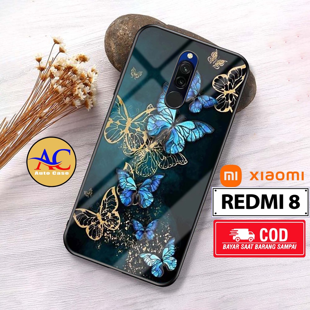 Case XIAOMI REDMI 8 Terbaru - Auto Case Motif [ BTRFLY ] Case XIAOMI REDMI 8 - Case Hp - Casing Hp -
