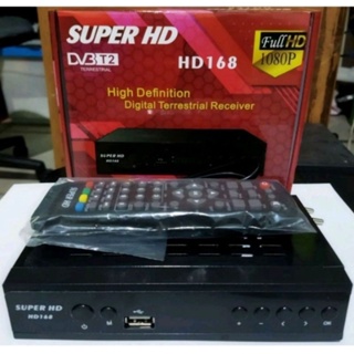 STB SET TOP BOX SUPER HD 168 1080P DVB T2 DIGITAL SUPER BERSIH JERNIH DAN CANGGIH MURAH