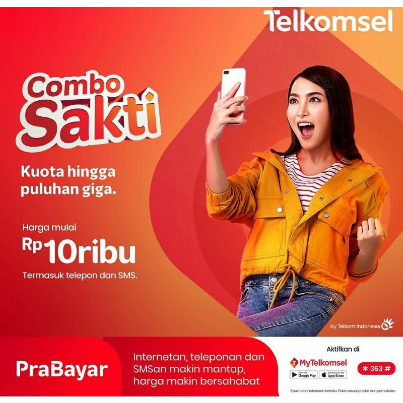 Combo Sakti Kartu Perdana Telkomsel Paket Murah