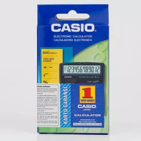 

Casio Kalkulator Sx 220 - W Original