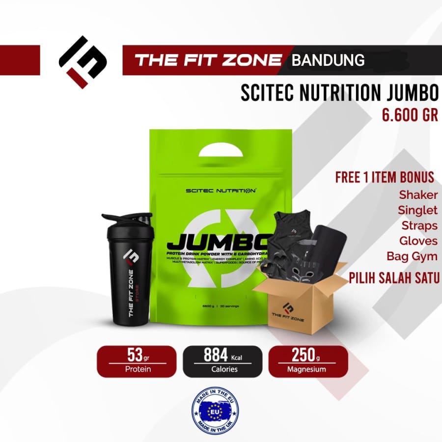 Scitec Nutrition Jumbo 6600 Gram Mass Gainer Weight Gainer