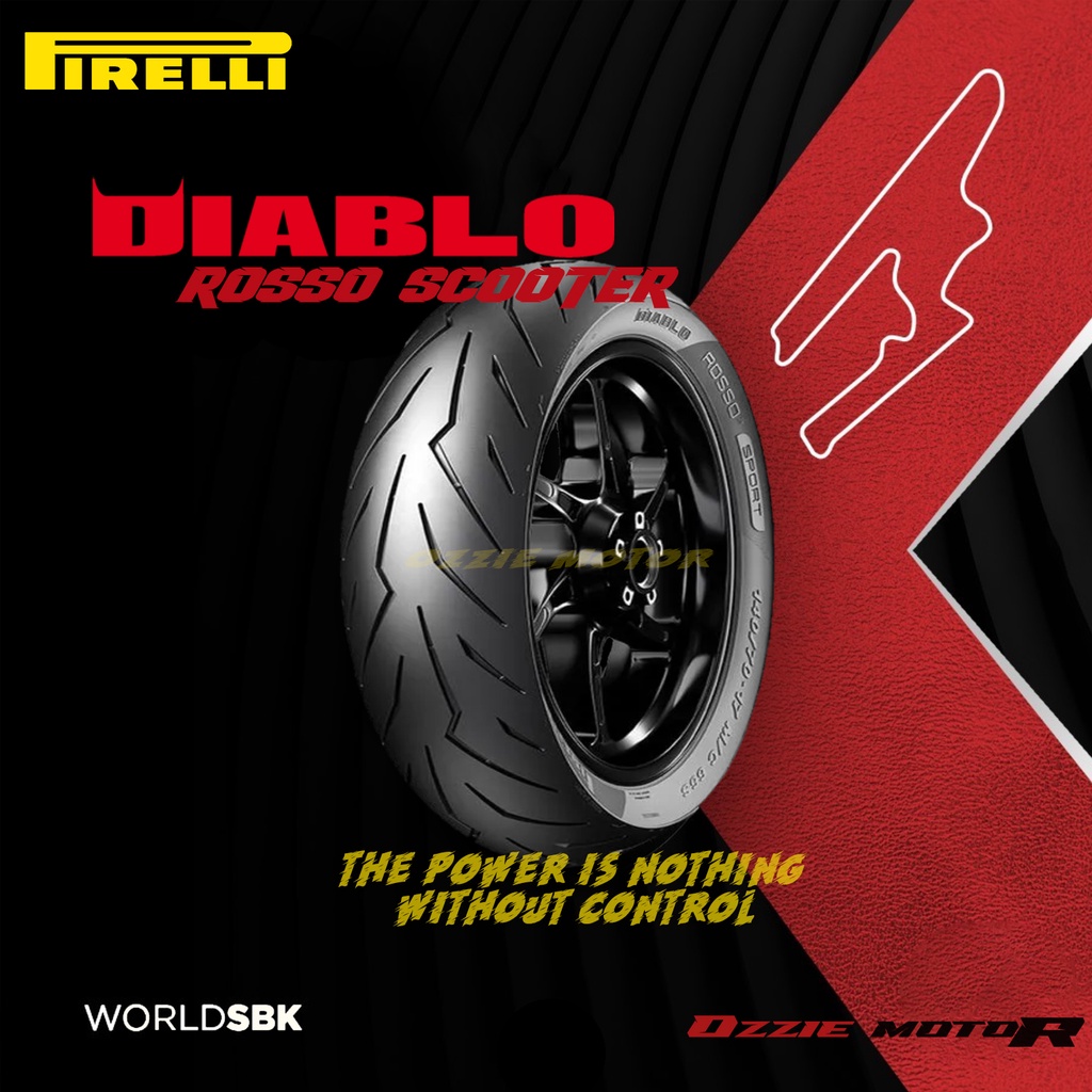 Pirelli Diablo Rosso Scooter BAN MOTOR TERLENGKAP NMAX XMAX FORZA AEROX VESPA RIM 12 13 14 110/70-12 | 120/70-12 | 130/70-12 | 110/70-13 | 120/70-13 | 130/70-13 | 140/70-13 | 120/70-14 | 150/70-14 | 120/70-15