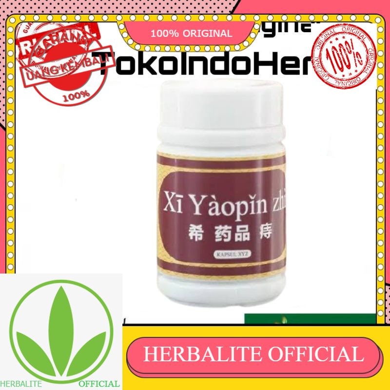 100% ORIGINAL Xi Yaopin Zhi Obat Wasir Cina Ampuh Ambeien Tuntas - XYZ Kapsul