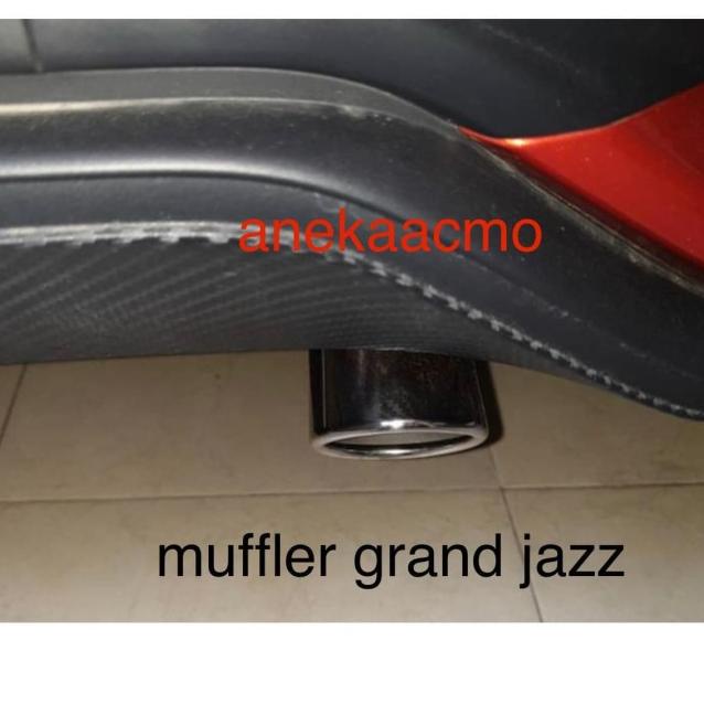 Jual Muffler Cutter/Buntut/Ujung Knalpot Honda Grand New Jazz Shopee