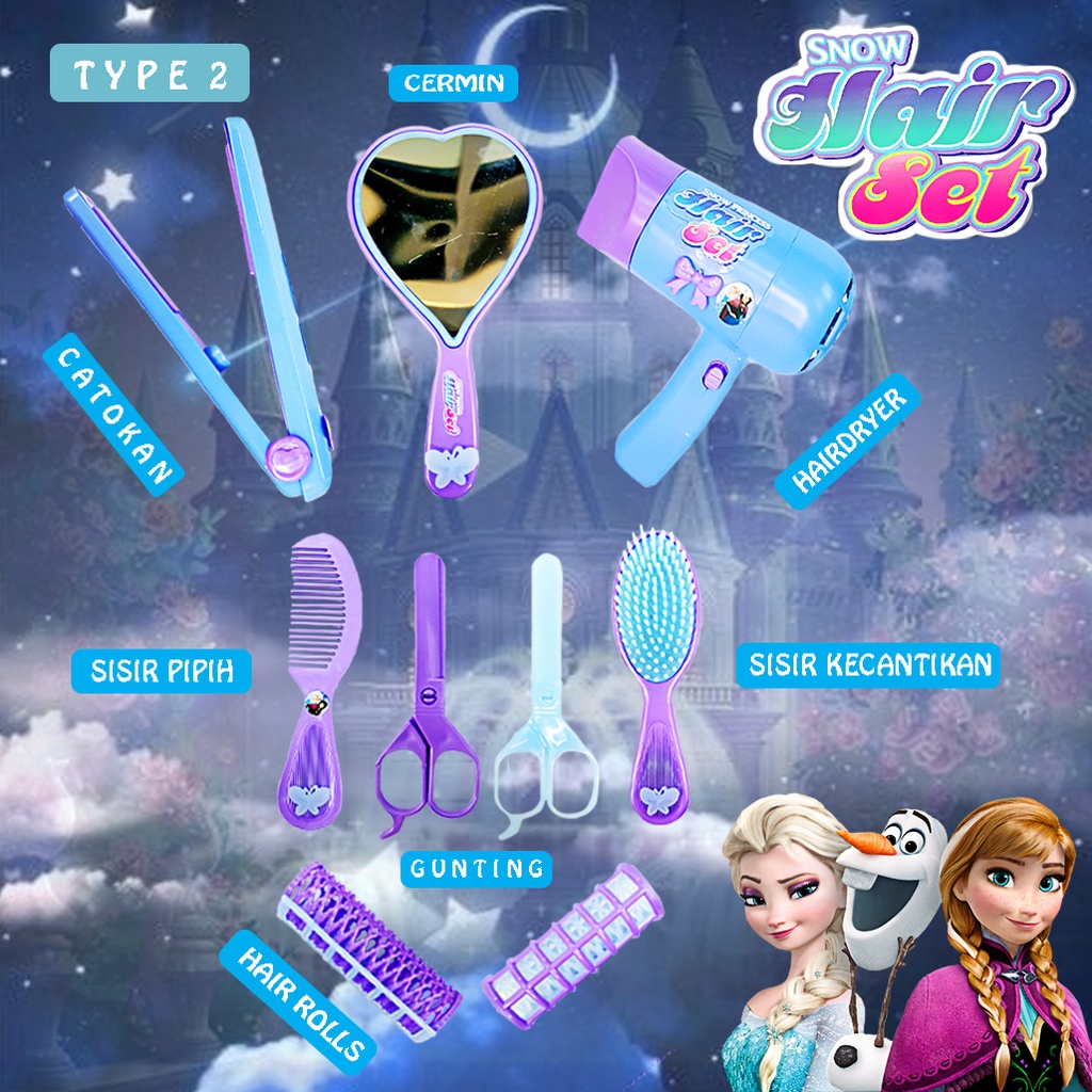 Mainan Anak Alat Make Up/ Make Up Set Toys Karakter 9693