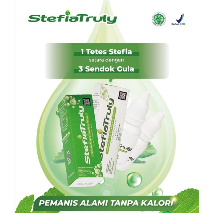

Stefia Truly Sweetener Pemanis Makanan & Minuman Sehat