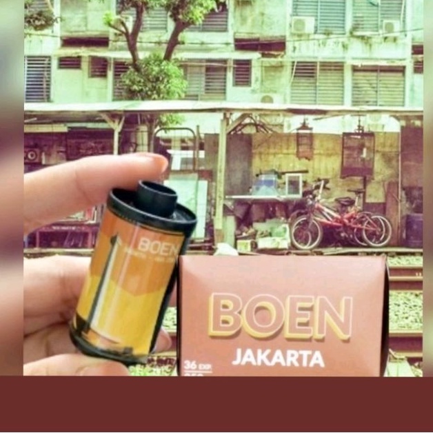 Roll Film 35 mm analog Boen Jakarta 27 exposure