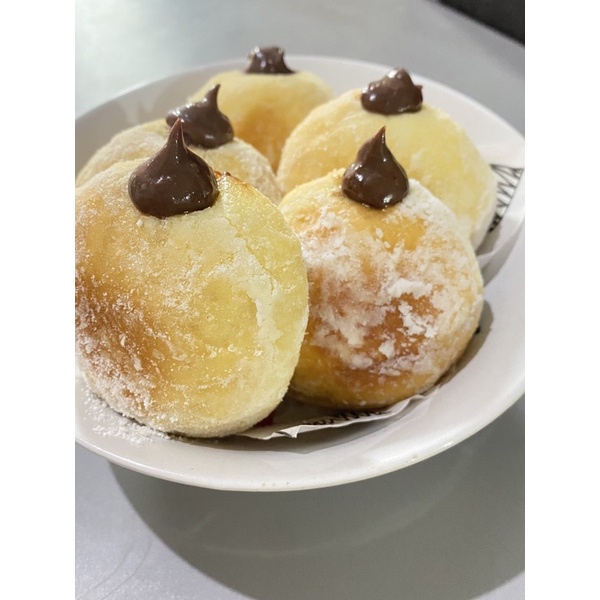 

Bomboloni coklat /donat kampung/ donat kentang/ jajanan jaman dulu