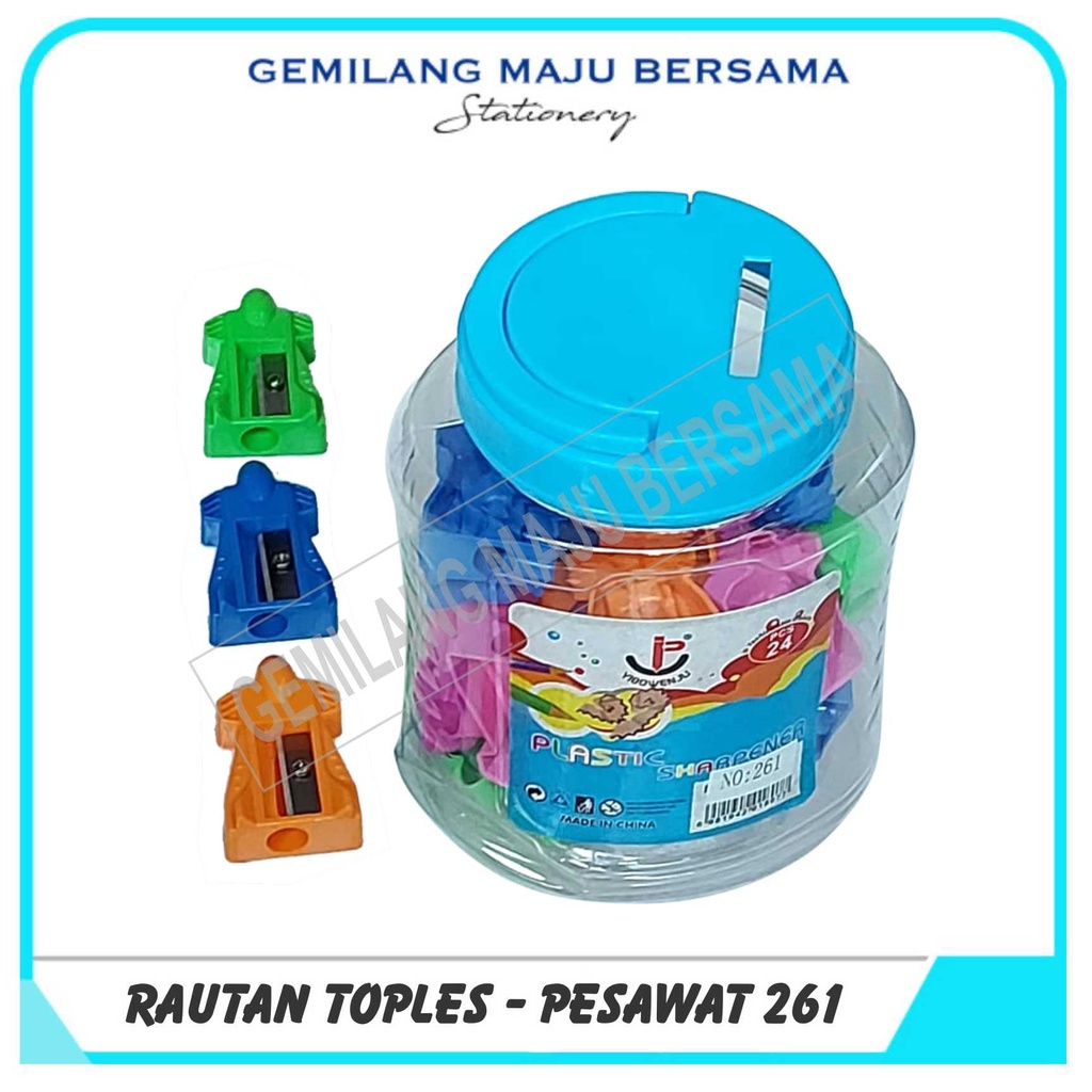 

Serutan / Rautan Toples 267 Model Pesawat (Isi 24bh)