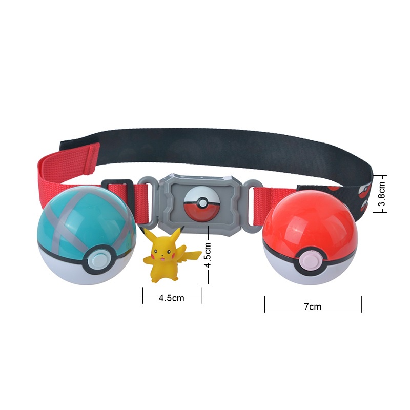 Mainan Pokeball Pokemon Pikachu Bulbasaur Eevee Squirtle Untuk Anak