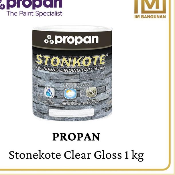 Propan Stonekote Cat Pelapis Batu Alam Clear Gloss