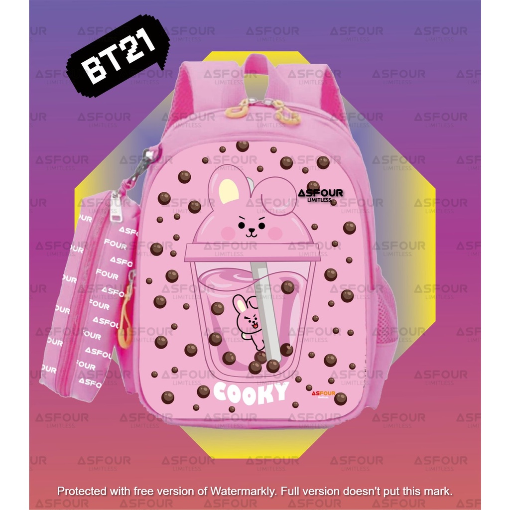 Asfour - PREMIUM Tas anak sekolah laki laki ransel BTZ1 terbaru 2023 bisa bayar di tempat ( COD )