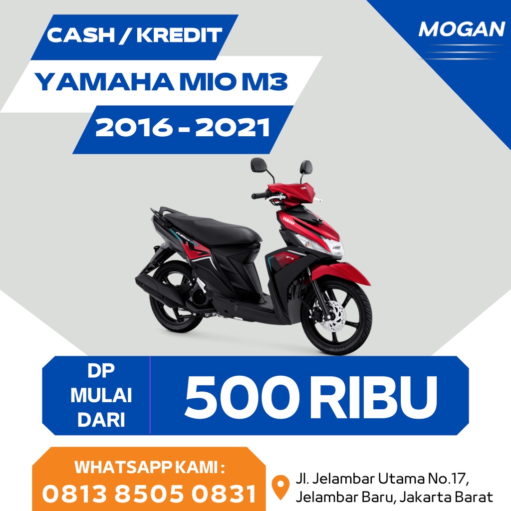 Motor Yamaha Mio M3 Bekas / Second | By Mogan