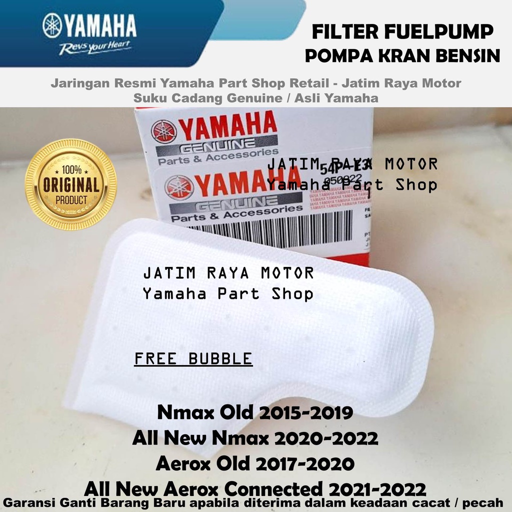 Filter Pompa Kran Bensin Fuelpump Fuel Pump All New Nmax N Max Aerox Old Asli Yamaha Surabaya