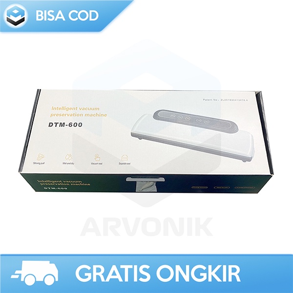 ALAT PRES PLASTIK MAKANAN FOOD VACUUM SEALER 100WATT PRAKTIS &amp; CEPAT