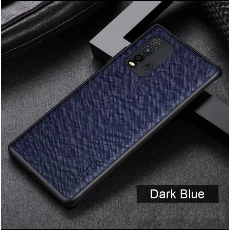 Poco M5 case canvas cross pattern premium case