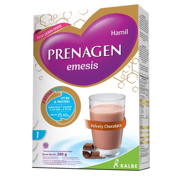 Prenagen Emesis (susu ibu hamil dengan keluhan mual muntah)