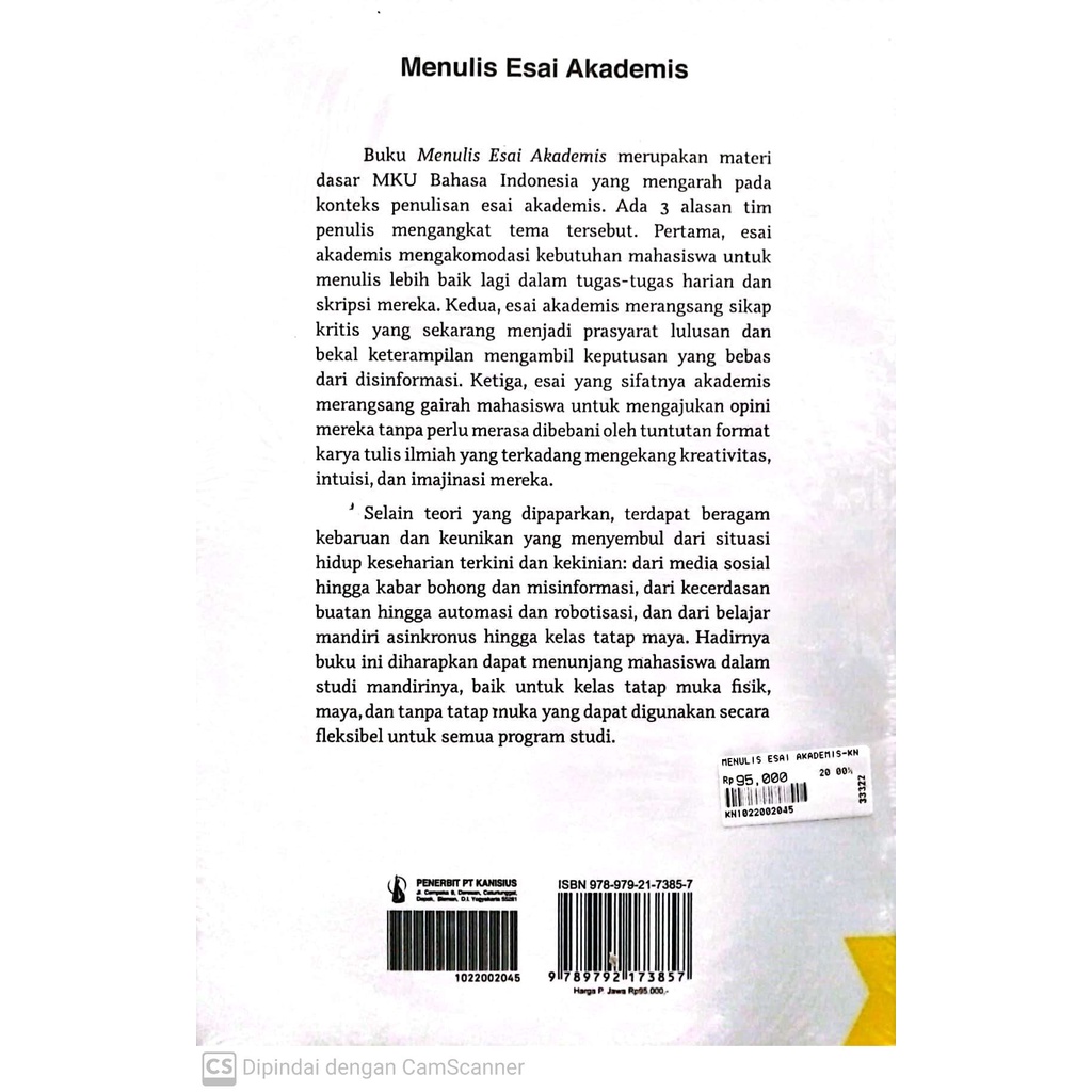 MENULIS ESAI AKADEMIS -Uranus Ngagel-
