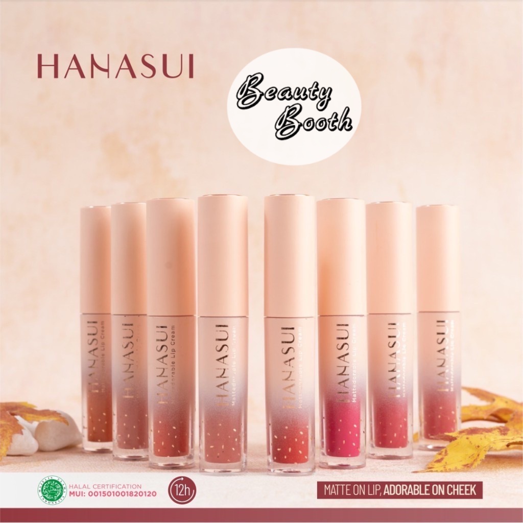 HANASUI MATTEDORABLE LIP CREAM | BOBA EDITION