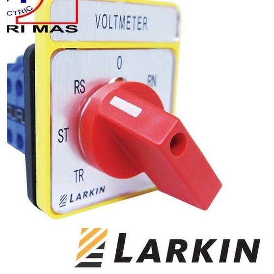 LW-7V-48 Voltmeter Selector Switch, Selector Volt, 7 Posisi LARKIN