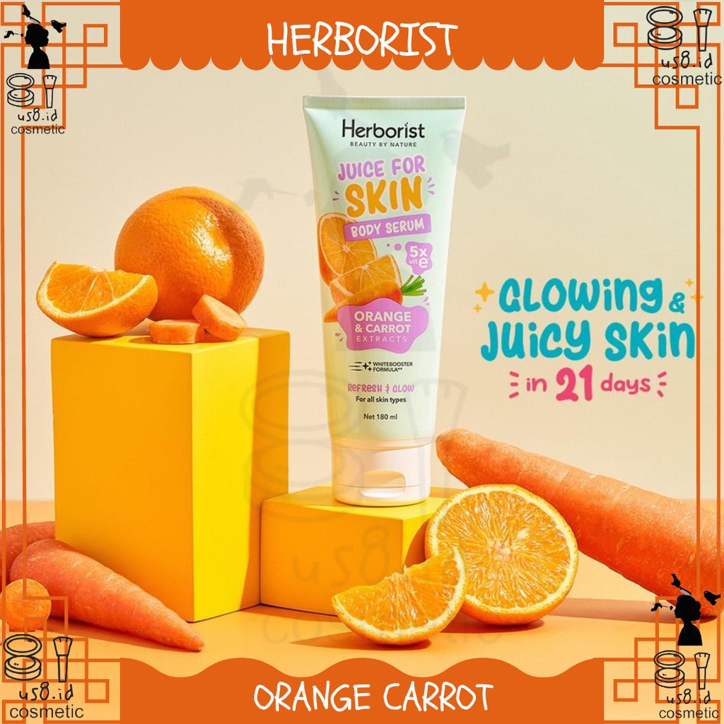 (BPOM) HERBORIST JUICE FOR SKIN BODY SERUM/BODY SCRUB/EXFOLIATING GEL/LULUR TRADITIONAL