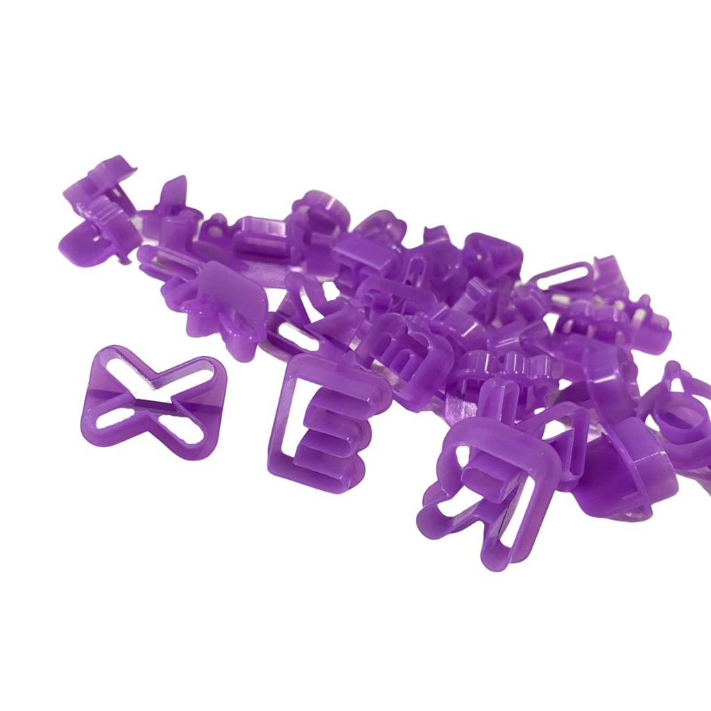 Plastic Cookie Cutter Alphabet 1 Set - Cetakan Kue Plastik