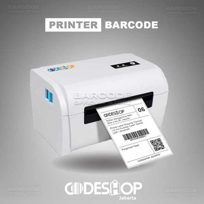 

Printer Barcode Thermal Codeshop CB-160BT (USB + Bluetooth) DEVINA36