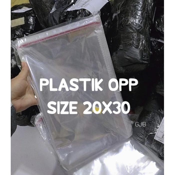 Jual Plastik Opp Seal 20x30 Plastik Jilbab Shopee Indonesia 8025