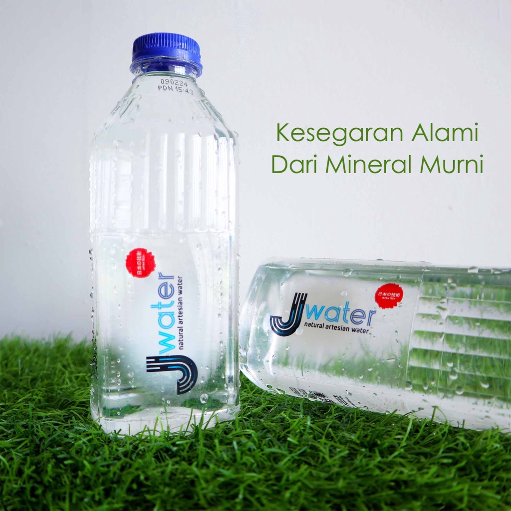 JiWater Natural Artesian Water With Japan Tehnology Air minum 1 DOS Mineral Water J Water Ji Water Japanese JiWater Air Mineral