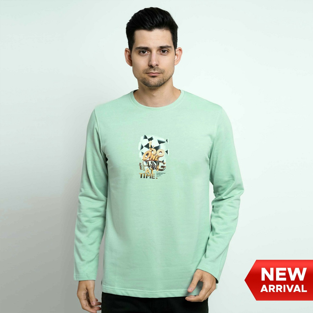 Damor Kaos  Slimfit Men Gray Lengan Panjang - RMSCL.CB012G