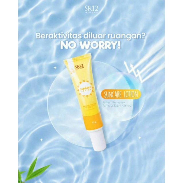 SR12 SUNCARE BPOM SPF 25++ /SUNBLOCK BPOM PELINDUNG WAJAH/PELEMBAB