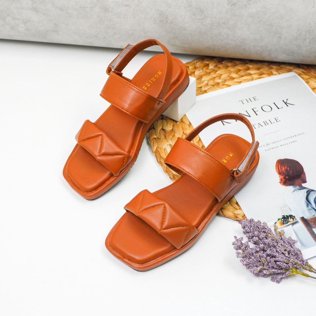 Sandal Wanita Kekinian Sendal Fashion Casual Wanita Tali Belakang BA 50