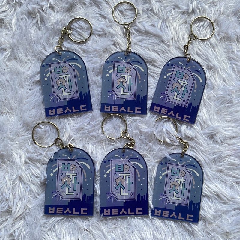 GANTUNGAN KUNCI BTS YET TO COME ACRYLIC KEYCHAIN