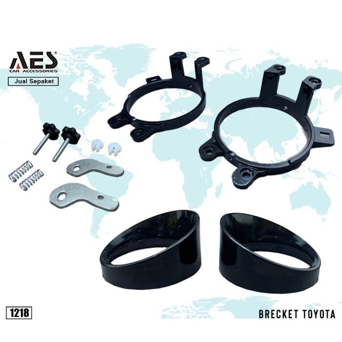 FOGLAMP BILED PROJECTOR LASER AES Q8 PRO HI LOO BEAM