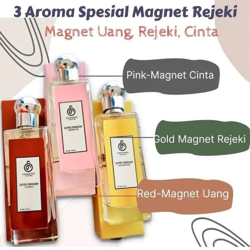 SAVANUNA PARFUM RELAXING ELEGANT PENARIK REJEKI