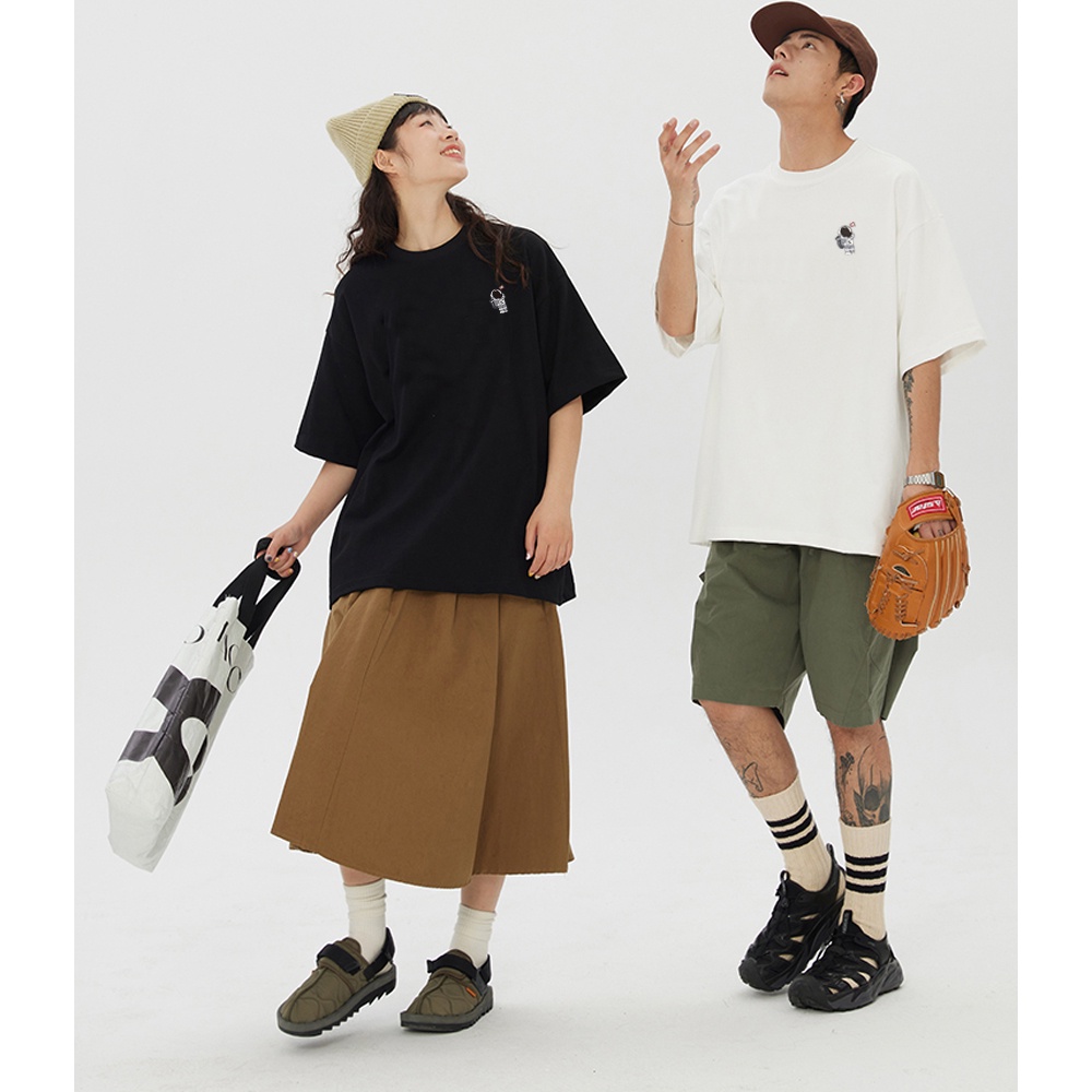 RDGF official shop Korean style baju kaos kaos couple kaos polos oversize atasan wanita terbaru ootd wanita kaos murah kaos hitam oversize ootdsupply