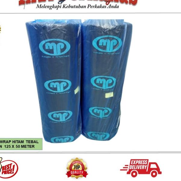 

BUBBLE WRAP MP HITAM TEBAL 50 METER X 125 CM 1 ROLL