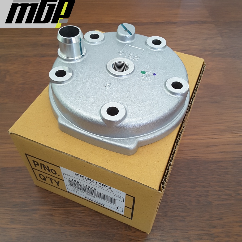 Jual HEAD KOP NINJA 150 BLOK CYLINDER HEAD HEAD CYLINDER SILVER CYL ...