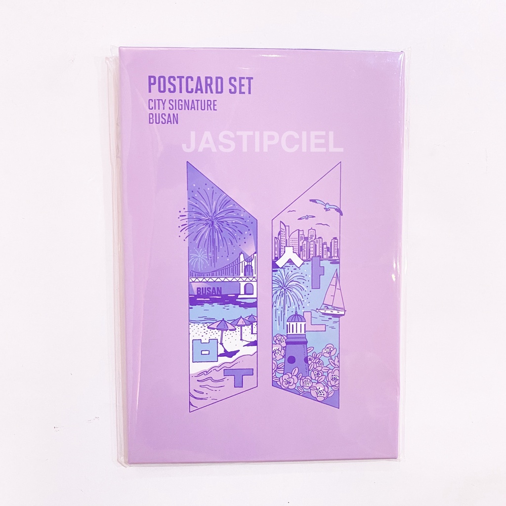 YTC In BUSAN Postcard Set BTS