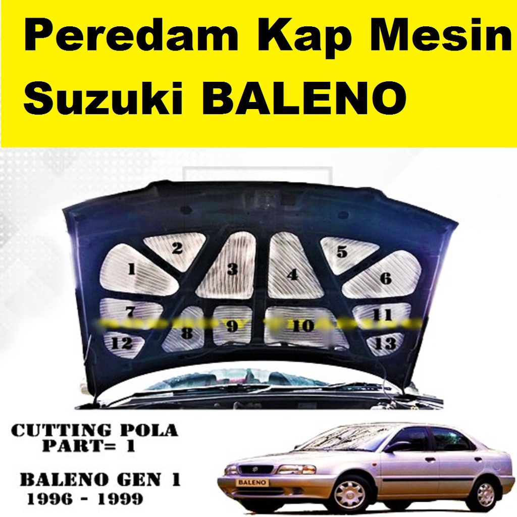 Peredam panas kap mesin mobil BALENO