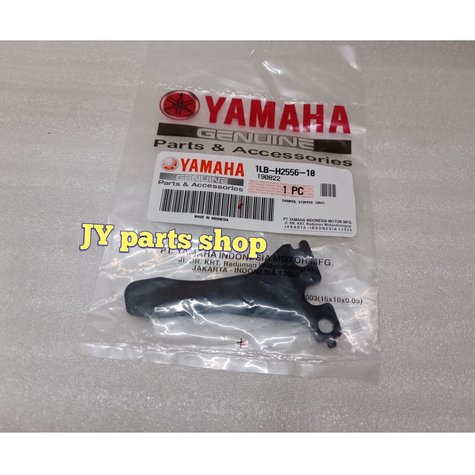 BESI PLAT STOPPER TUAS HANDLE REM BELAKANG KIRI FINO FI XRIDE X RIDE 115 125 AEROX 125 ORIGINAL YGP 1LB-H2556-10