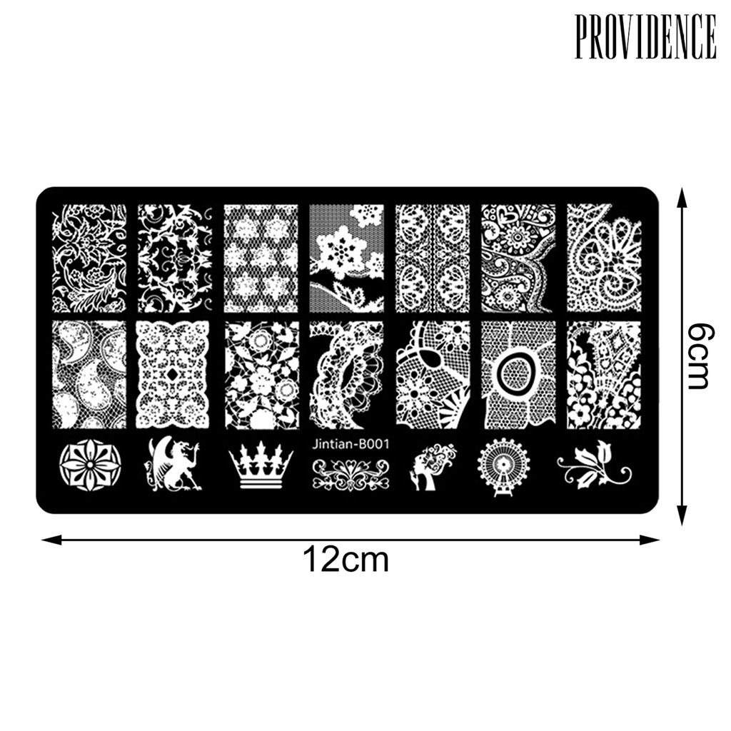 Providence Cetakan Print Kuku Mini Anti Karat Untuk Manicure / Nail Art DIY