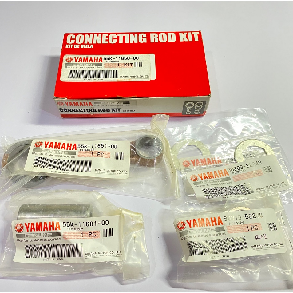 STANG SEHER PISTON RXZ CONROD RXZ ORIGINAL JAPAN