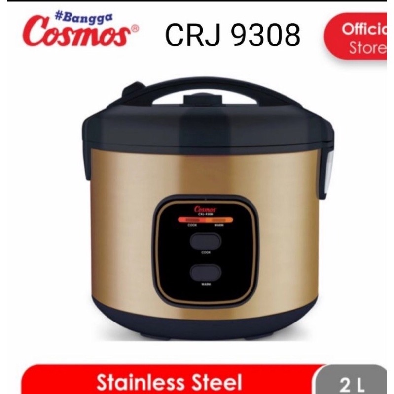 Rice Cooker Penanak Nasi Cosmos 9308 Low Watt