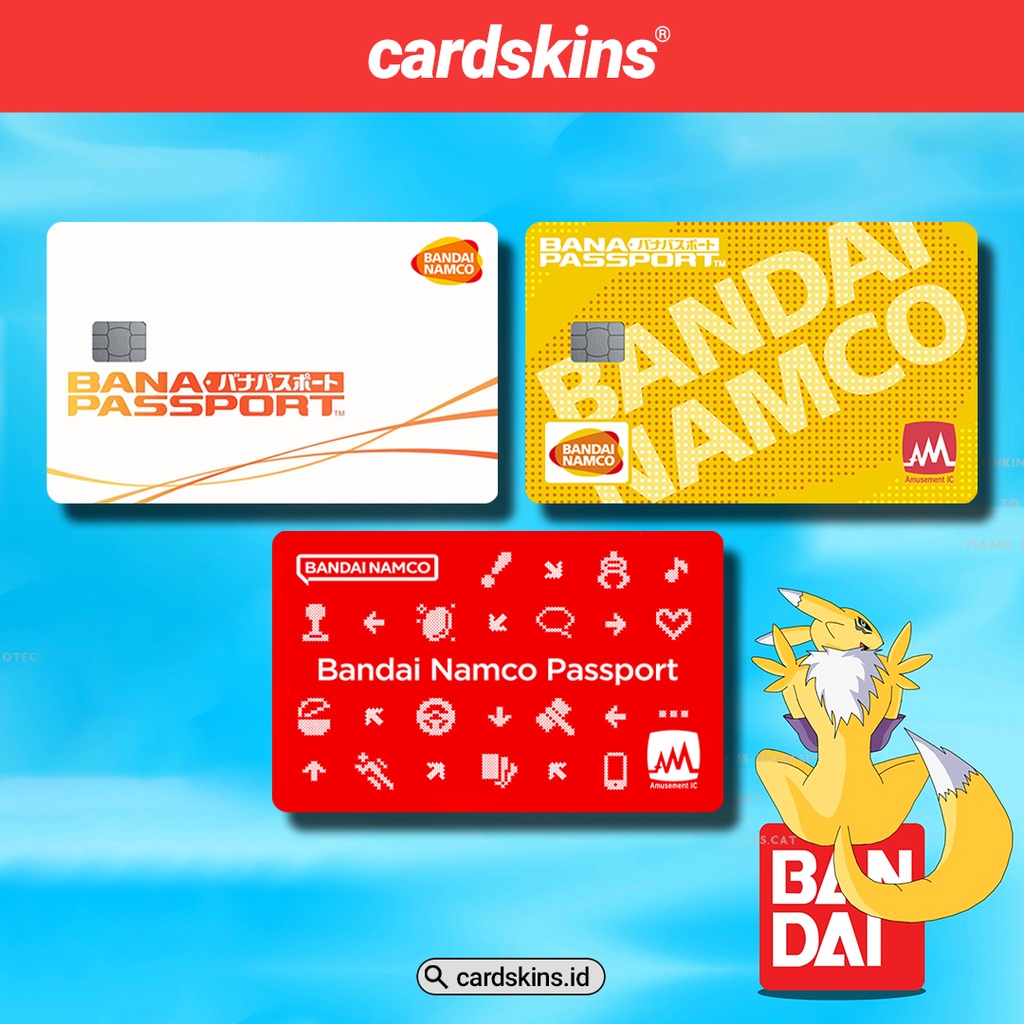 BANAPASSPORT | GARSKIN / STICKER KARTU ATM / SKIN KARTU ATM / DEBIT / CREDIT / EMONEY / FLAZZ | CARDSKINS